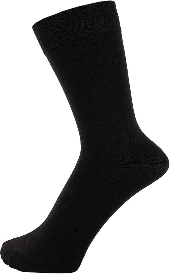 Combed Cotton Dress Socks for Men & Women