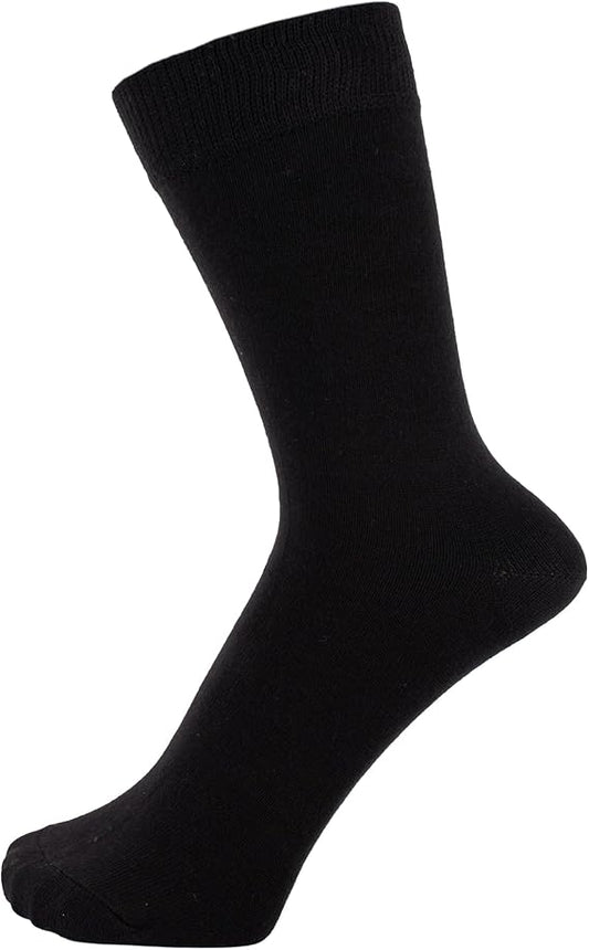 Combed Cotton Dress Socks for Men & Women
